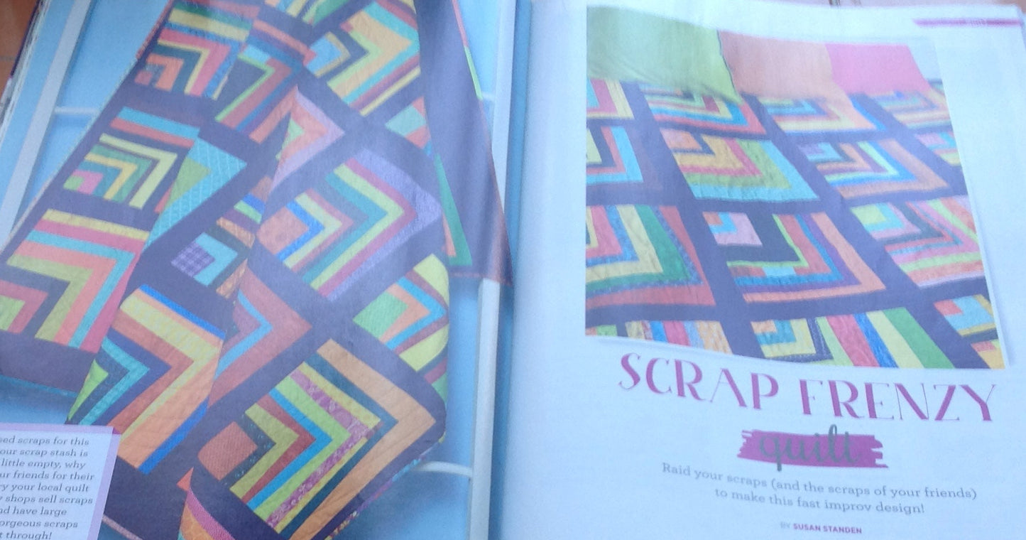 QUILT NOW MAGAZINE FALL OF PROJECTS INCLUDING P&P TO UK SALE ON 2 ITEMS PLUS ACROSS MY SHOP CODE 33
