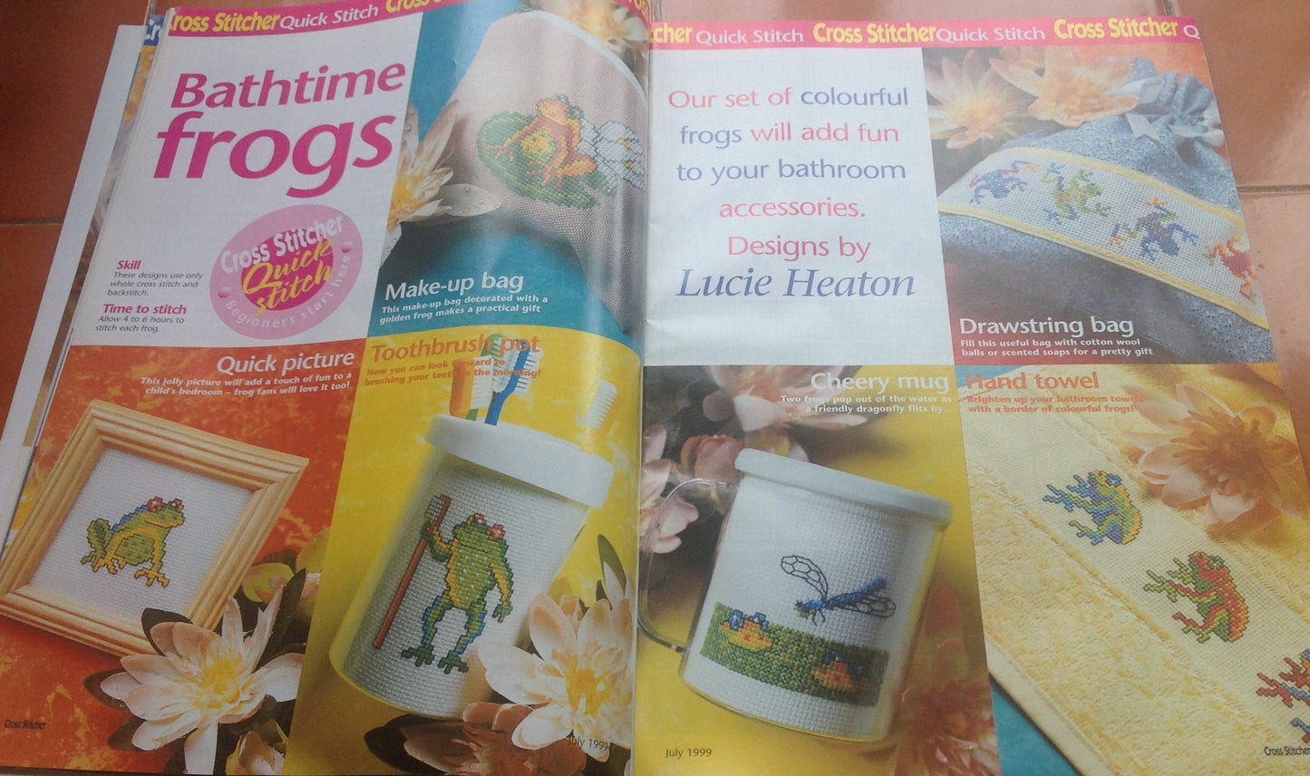 CROSS STITCHER MAGAZINES INCLUDING P&P TO UK SALE ON 2 ITEMS PLUS ACROSS MY SHOP CODE 11