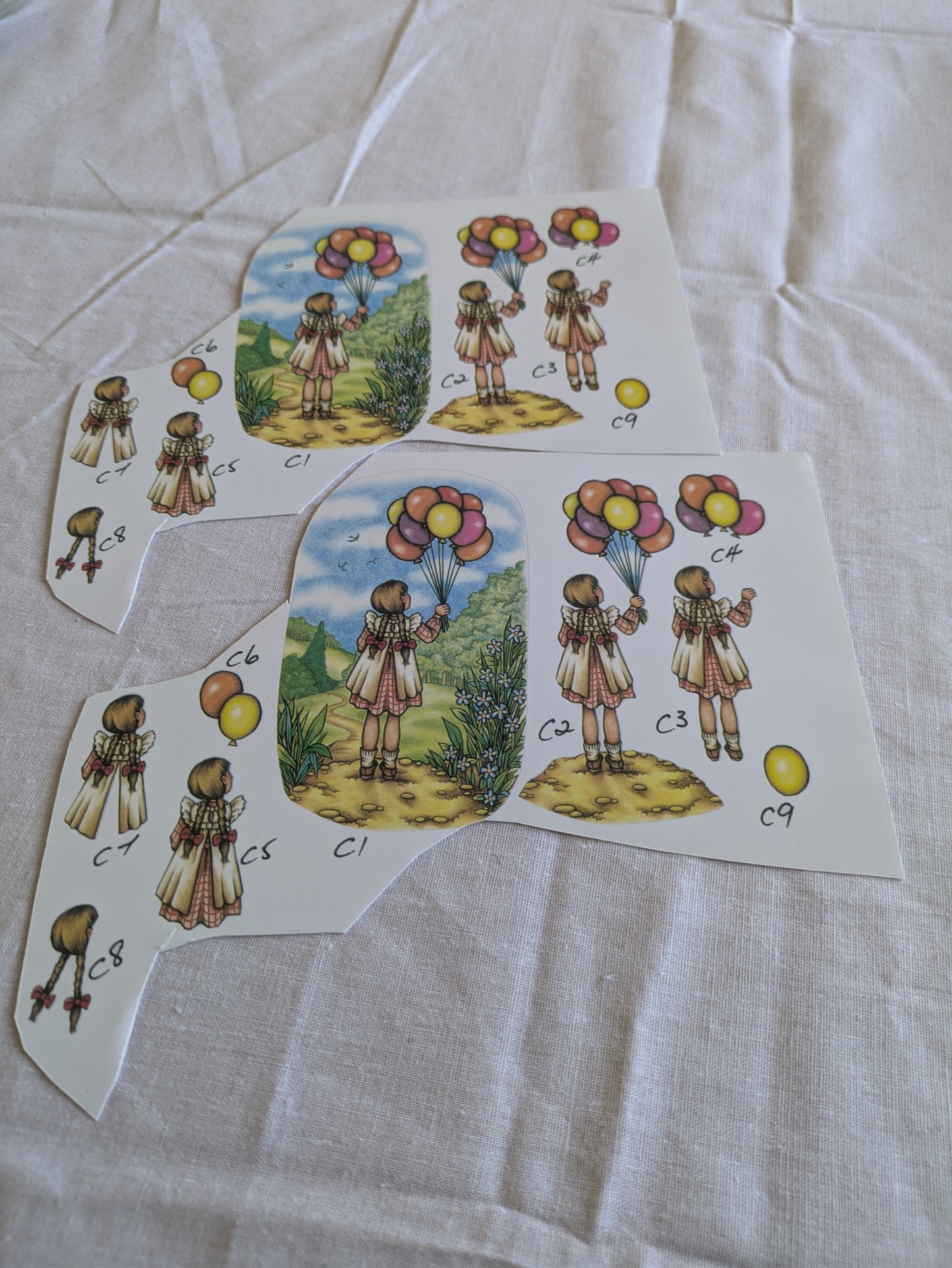 BUY 2 6X6 INCH 3D CARD KITS SALE ON TWO ITEMS PLUS ACROSS MY SHOP P&P INCLUDED CODE 90