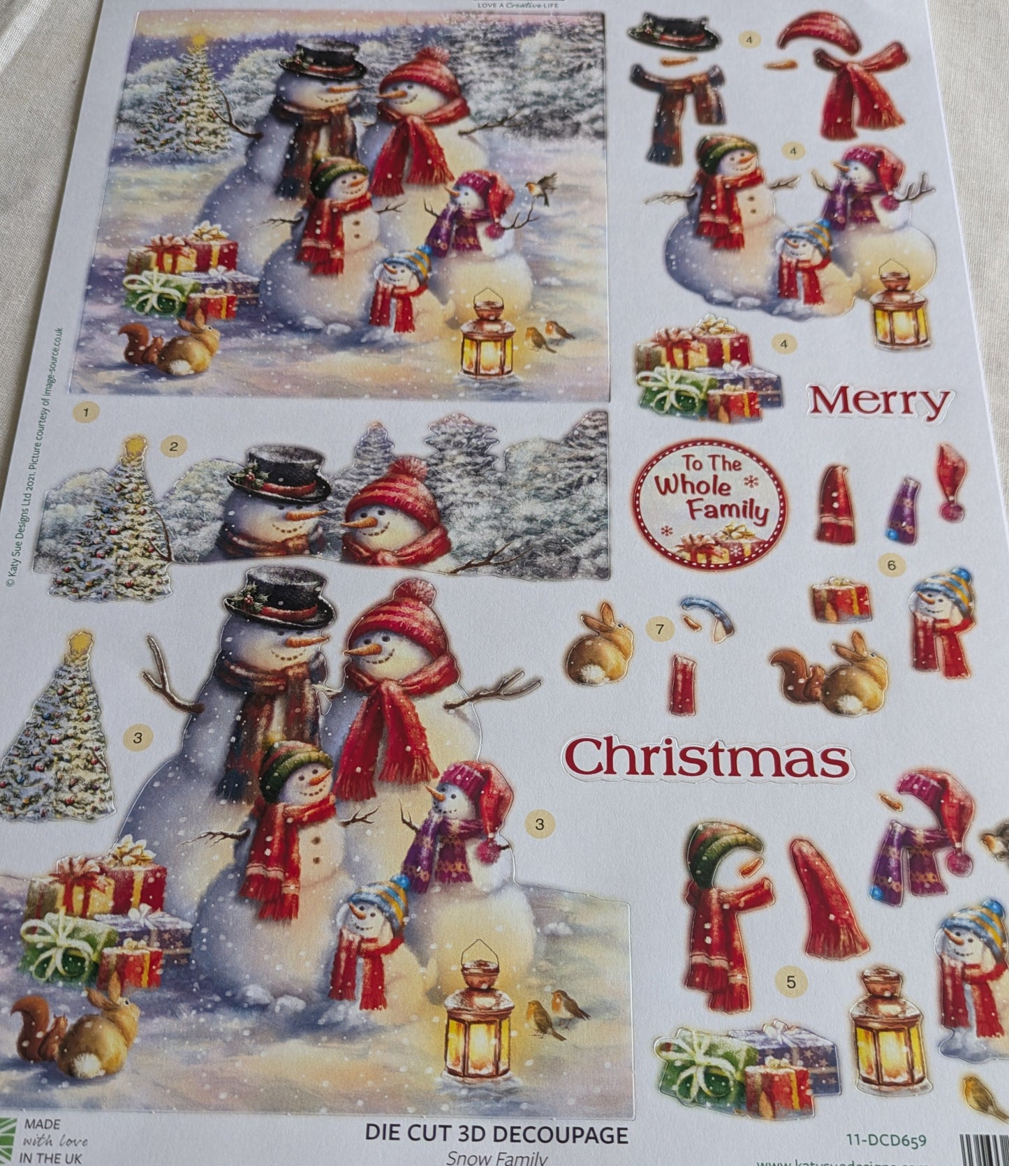 BUY 2 6X6 INCH 3D CARD KITS SALE ON TWO ITEMS PLUS ACROSS MY SHOP P&P INCLUDED TO UK CODE 243