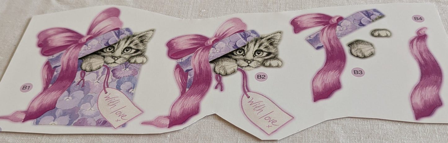 BUY 2 6X6 INCH 3D CARD KITS SALE ON TWO ITEMS PLUS ACROSS MY SHOP P&P INCLUDED TO UK CODE 246