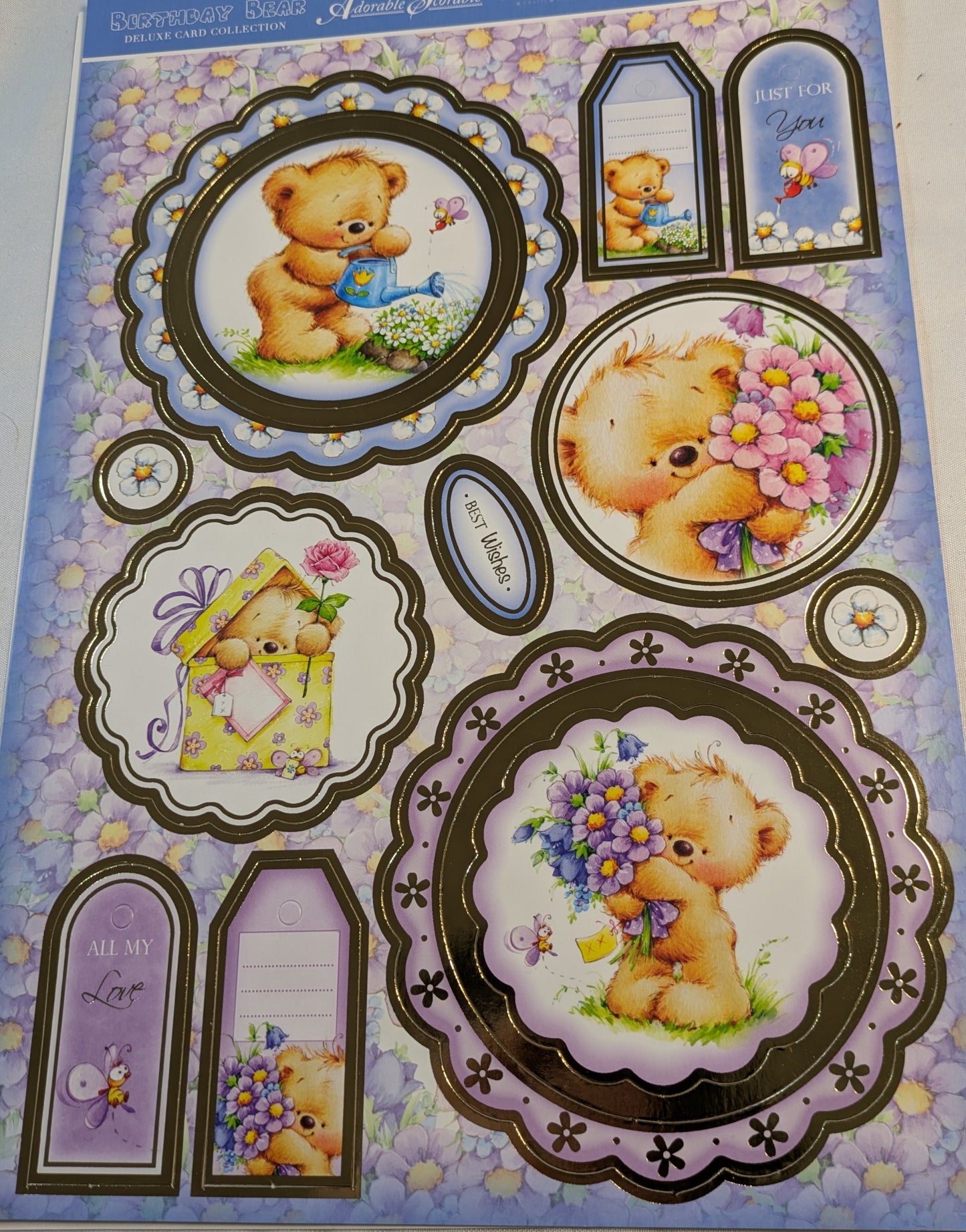 BUY 1 A4 SHEET WITH 2 CARDS SALE ON TWO ITEMS PLUS ACROSS MY SHOP P&P INCLUDED TO UK CODE 61