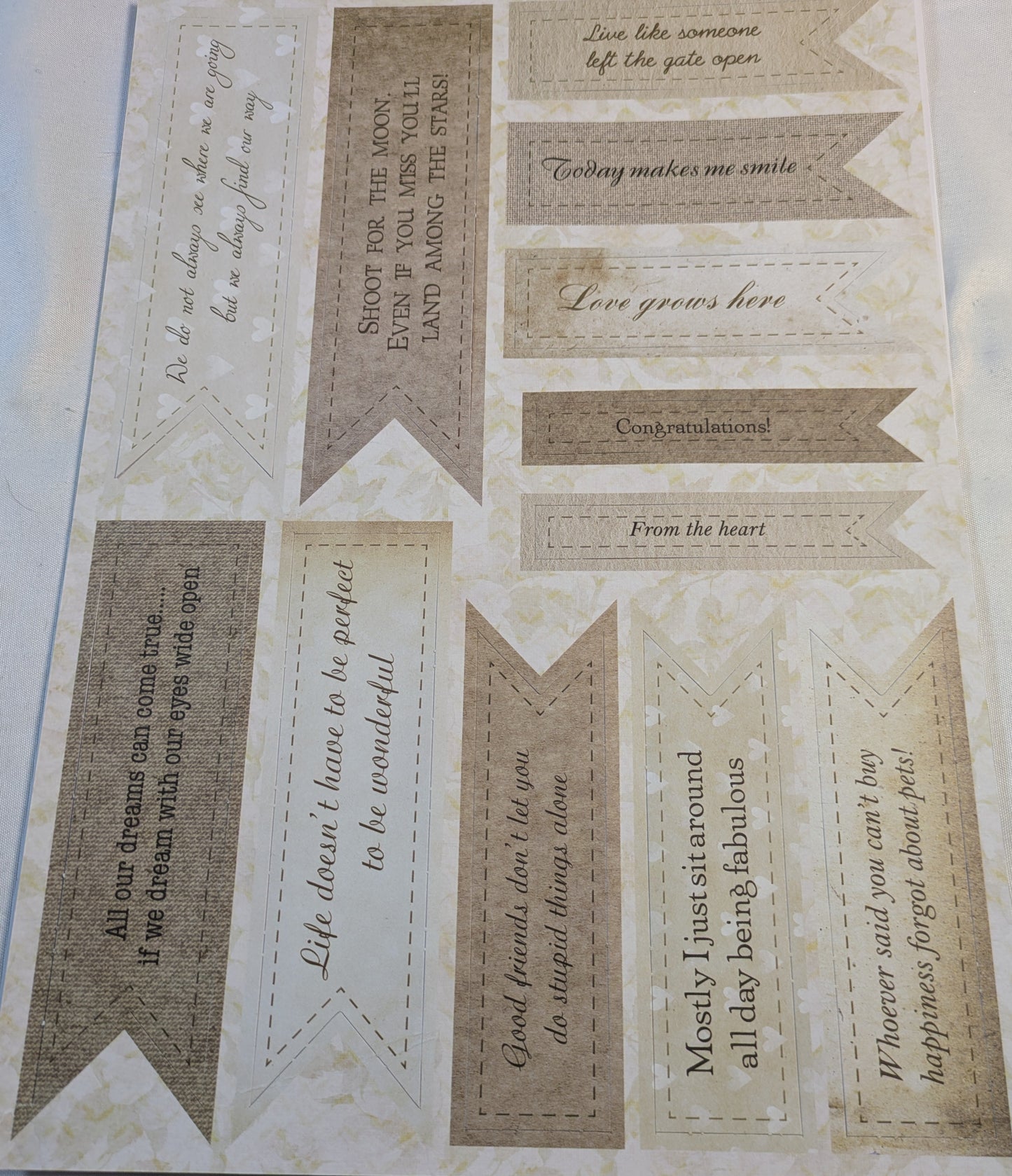 BUY 1 A4 SHEET WITH 2 CARDS SALE ON TWO ITEMS PLUS ACROSS MY SHOP P&P INCLUDED TO UK CODE 83