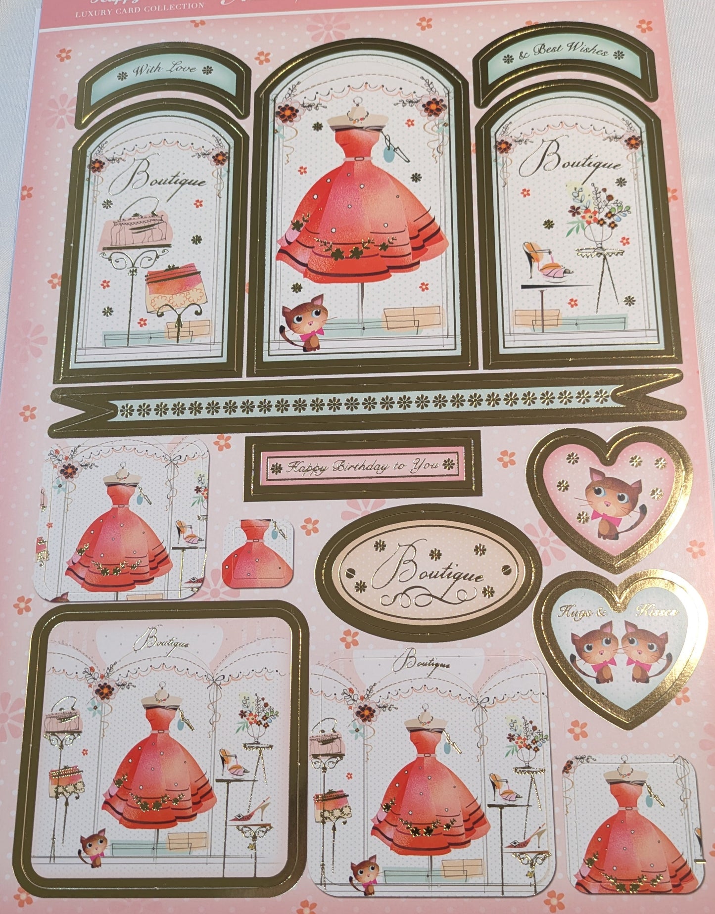 BUY 1 A4 SHEET WITH 2 CARDS SALE ON TWO ITEMS PLUS ACROSS MY SHOP P&P INCLUDED TO UK CODE 87