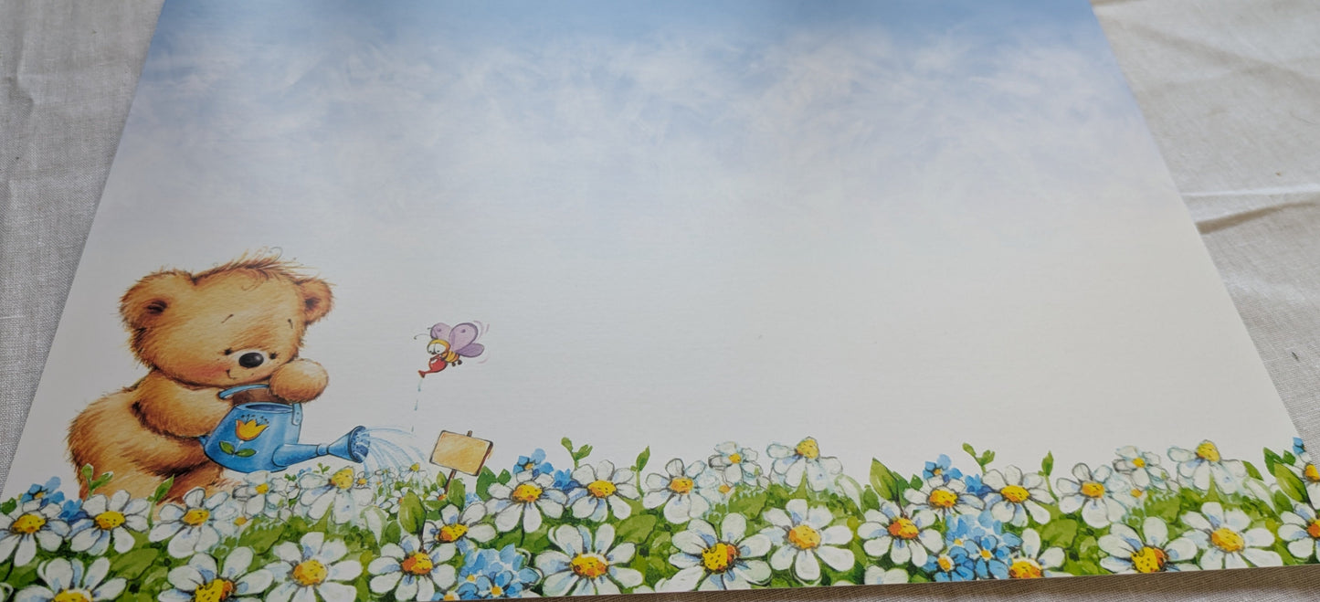 A4 DECORATED CARD 10 SHEETS SALE ON TWO ITEMS PLUS ACROSS MY SHOP P&P INCLUDED CODE 17