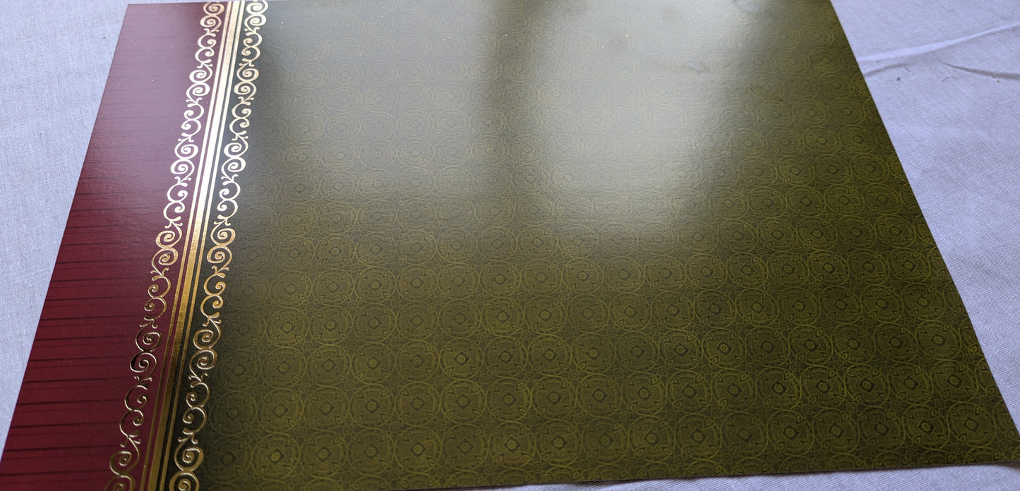 A4 DECORATED CARD 10 SHEETS SALE ON TWO ITEMS PLUS ACROSS MY SHOP P&P INCLUDED CODE 44