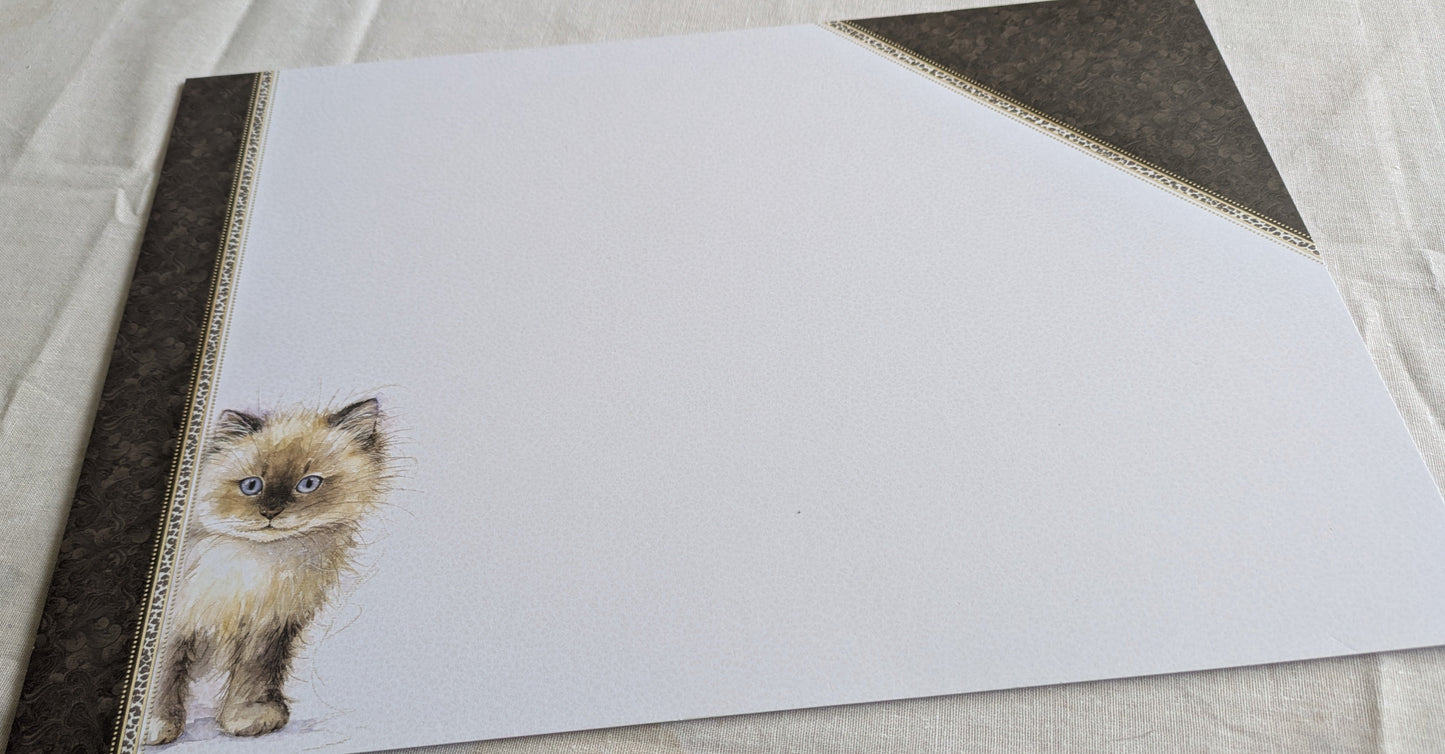 A4 DECORATED CARD 10 SHEETS SALE ON TWO ITEMS PLUS ACROSS MY SHOP P&P INCLUDED CODE 72