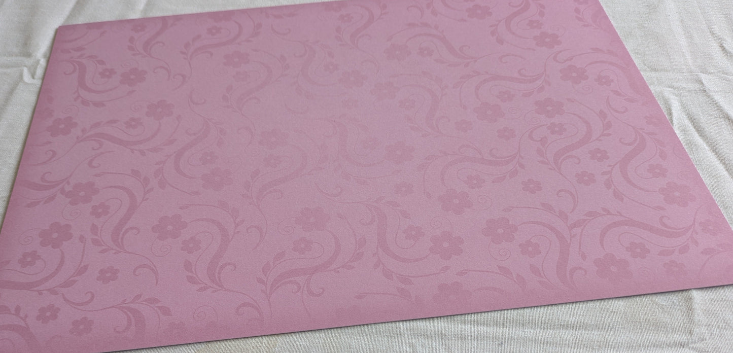 A4 DECORATED CARD 10 SHEETS SALE ON TWO ITEMS PLUS ACROSS MY SHOP P&P INCLUDED CODE 131