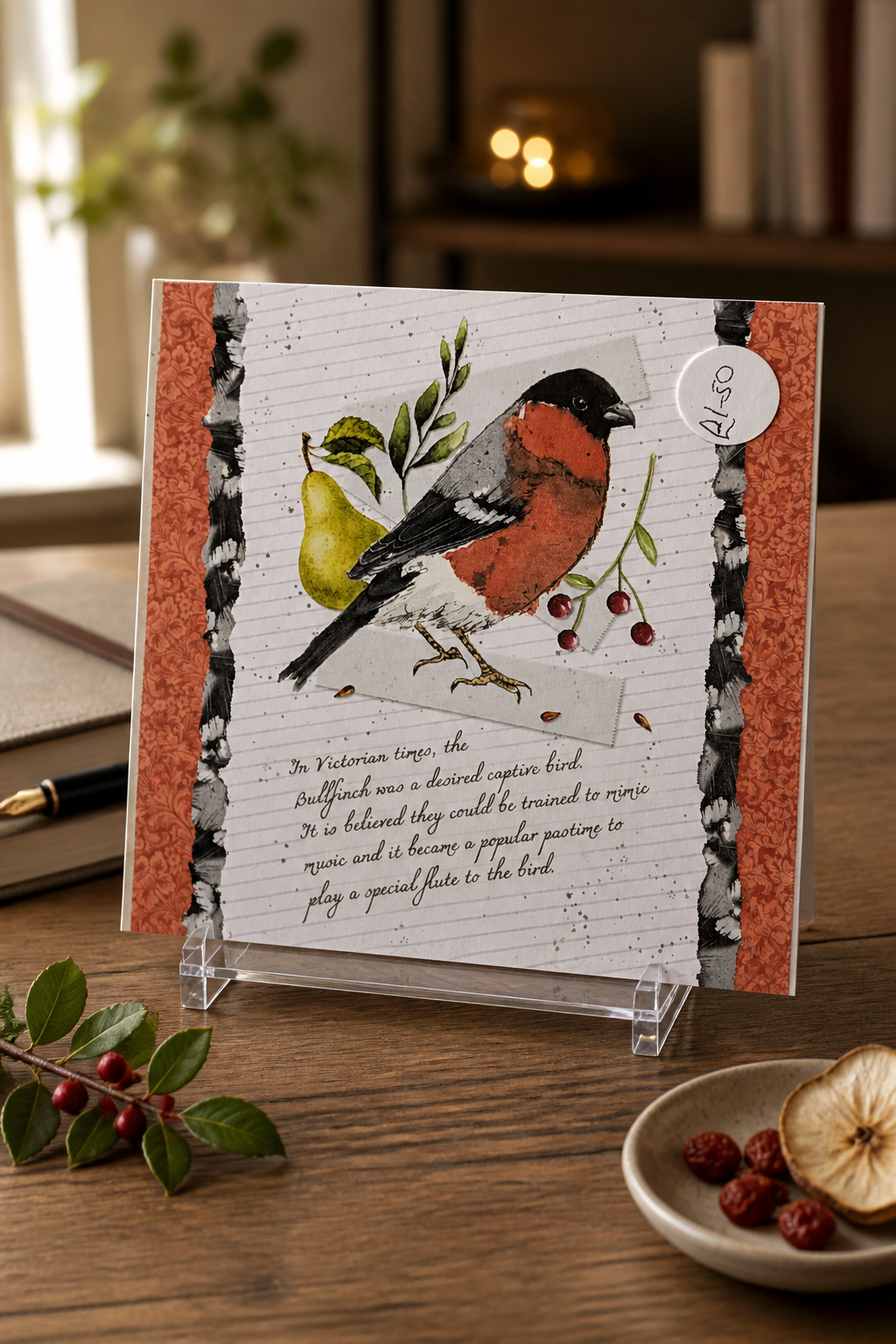 HAND MADE 6x6 INCH BIRD CARDS SALE ON 2 ITEMS ACROSS MY SHOP INCLUDING P&P TO UK CODE 23