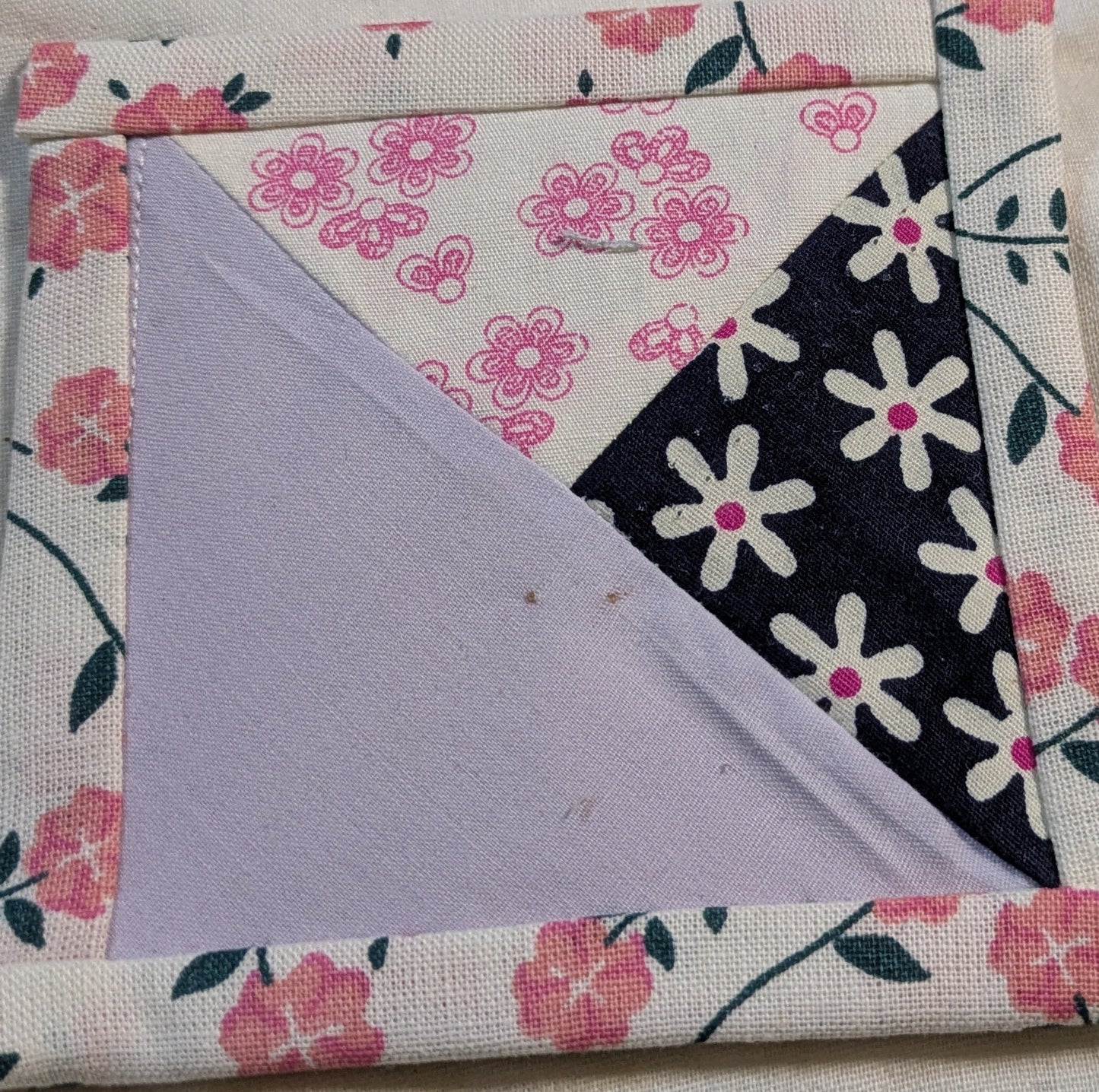 HAND MADE FABRIC COASTERS INCLUDING P&P TO UK SALE ON 2 ITEMS + ACROSS MY SHOP CODE 164