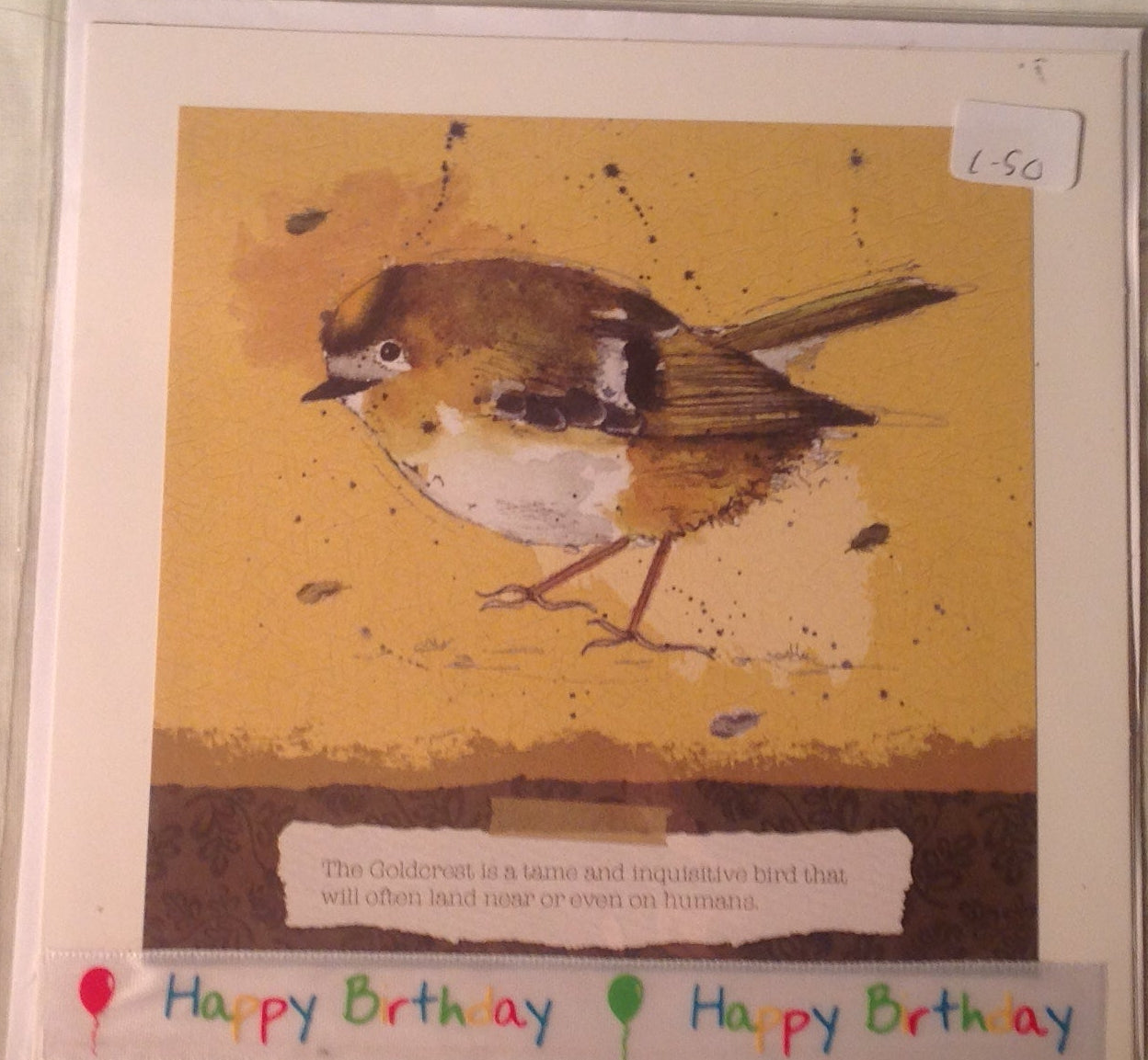 6x6 INCH BIRD CARDS HAPPY BIRTHDAY INCLUDING P&P TO UK CODE 31