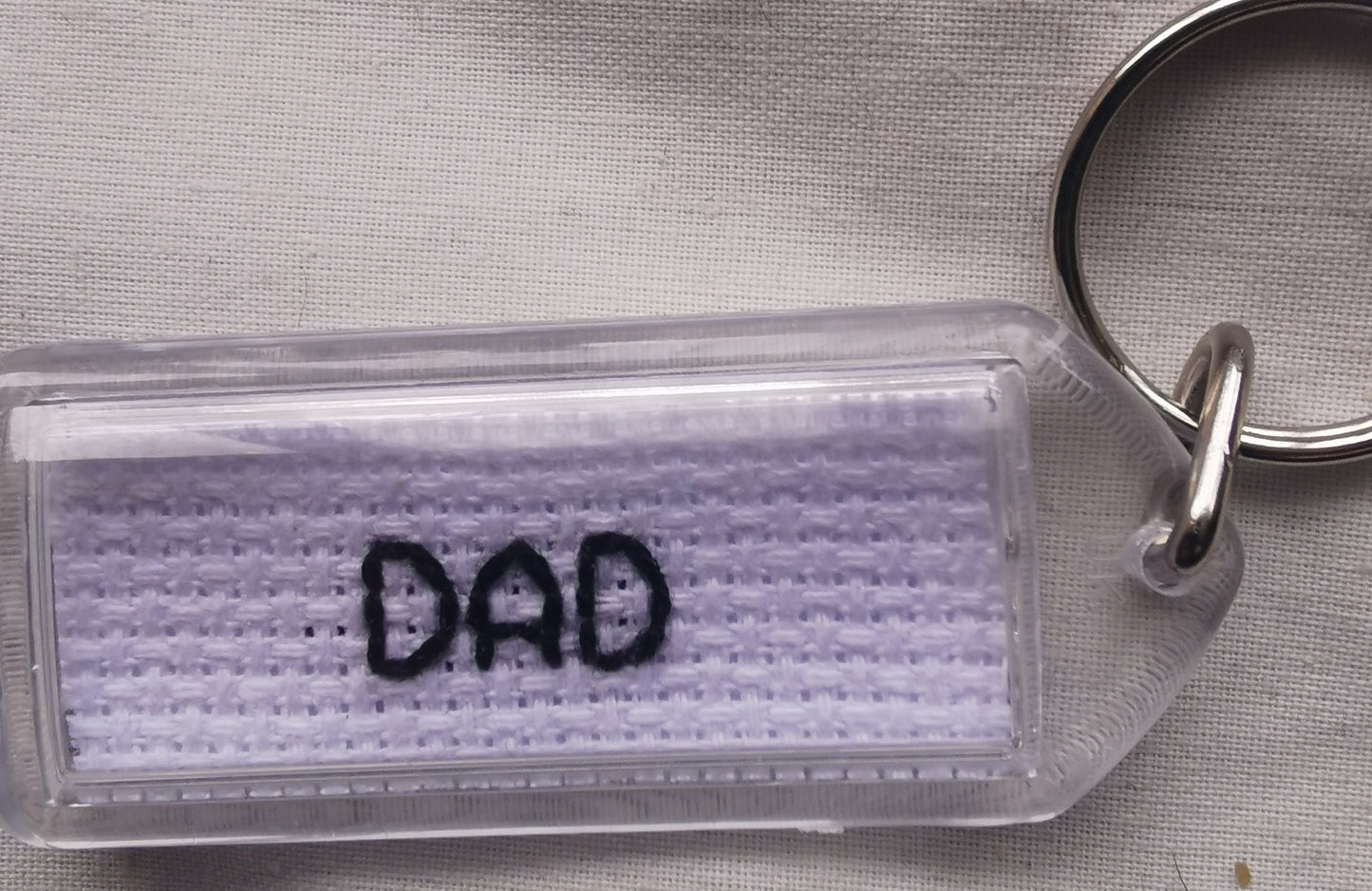 CROSS STITCH LONG KEYRINGS INCLUDING P&P TO UK SALE ON 2 ITEMS + ACROSS MY SHOP CODE 313