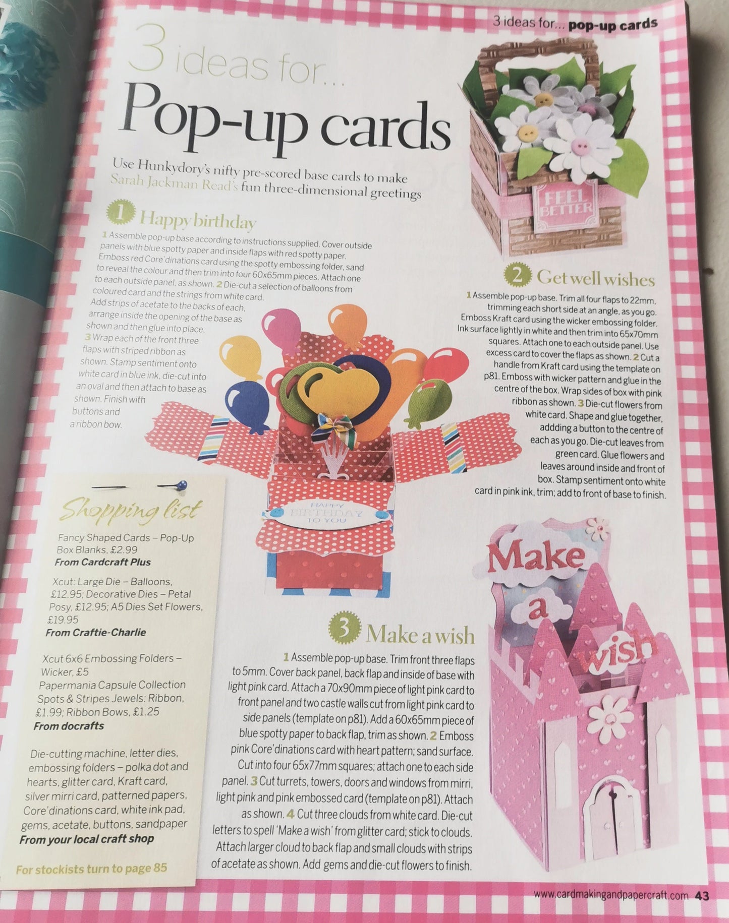 CARD & PAPER MAKING INCLUDING P&P TO UK SALE ON 2 ITEMS PLUS ACROSS MY SHOP CODE 357