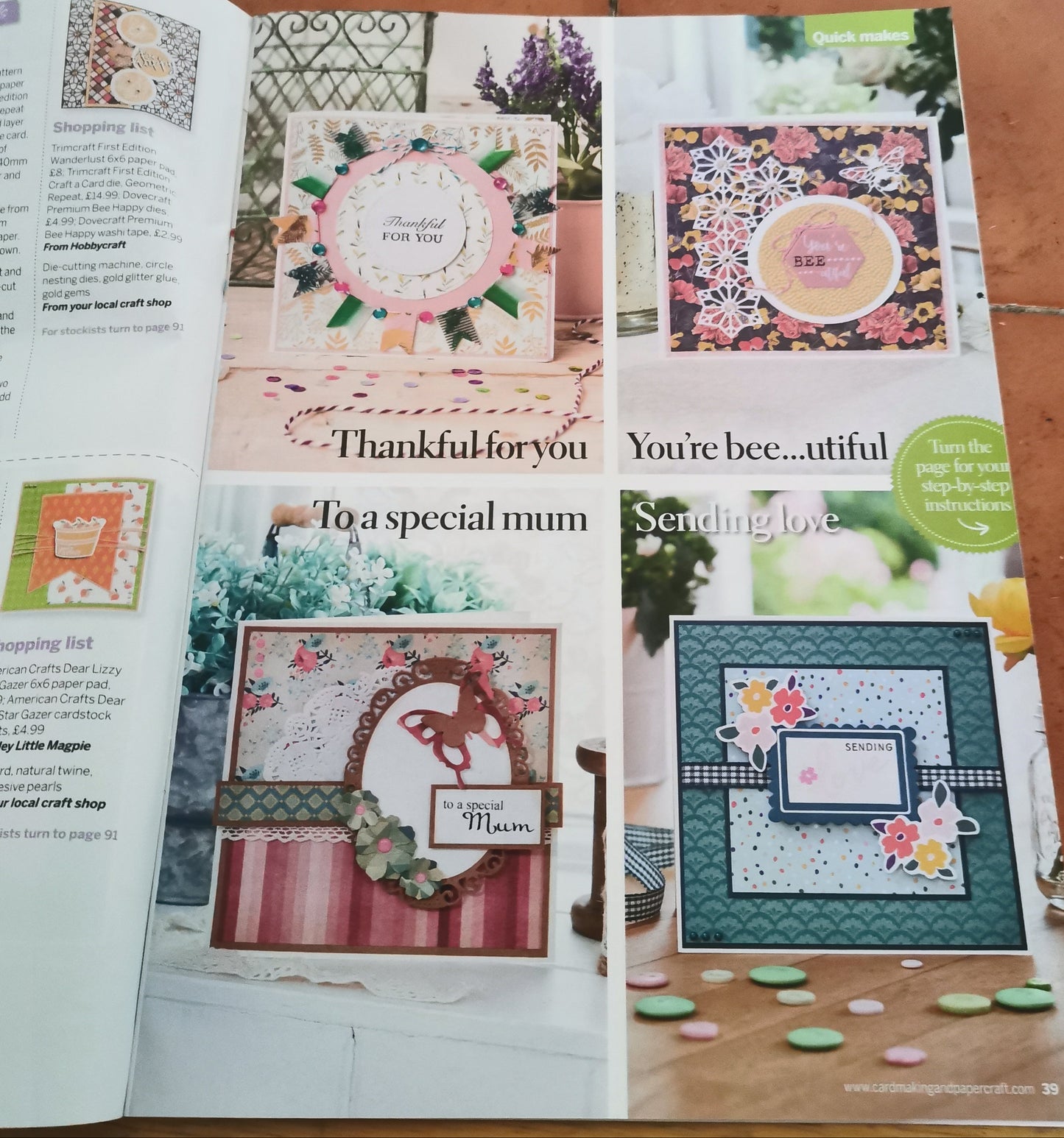 CARD & PAPER MAKING INCLUDING P&P TO UK SALE ON 2 ITEMS PLUS ACROSS MY SHOP CODE 420