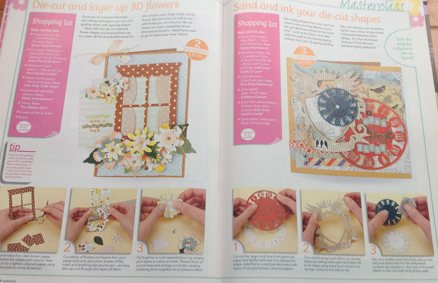 PAPERCRAFT INSPIRATIONS INCLUDING P&P TO UK SALE ON 2 ITEMS PLUS ACROSS MY SHOP CODE 505
