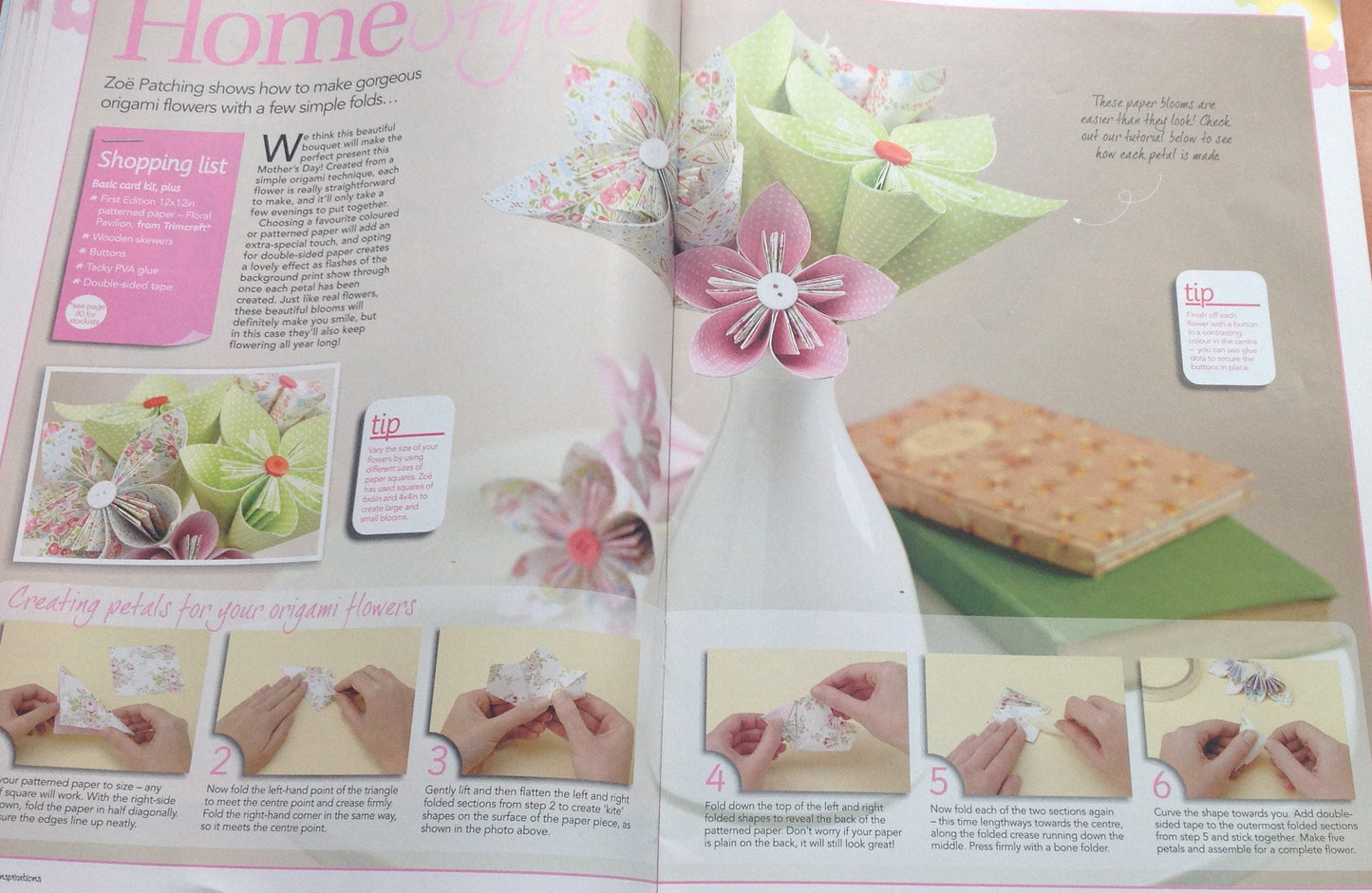 PAPERCRAFT INSPIRATIONS INCLUDING P&P TO UK SALE ON 2 ITEMS PLUS ACROSS MY SHOP CODE 506