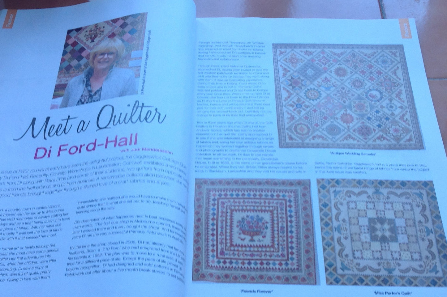 PATCH WORK & QUILTING MAGAZINES INCLUDING P&P TO UK SALE ON 2 ITEMS PLUS CODE 120
