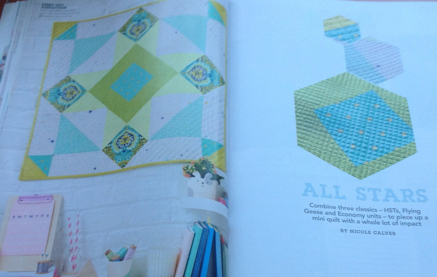 5 QUILTING MAGAZINES INCLUDING P&P TO UK SALE ON 2 ITEMS PLUS ACROSS MY SHOP CODE 101