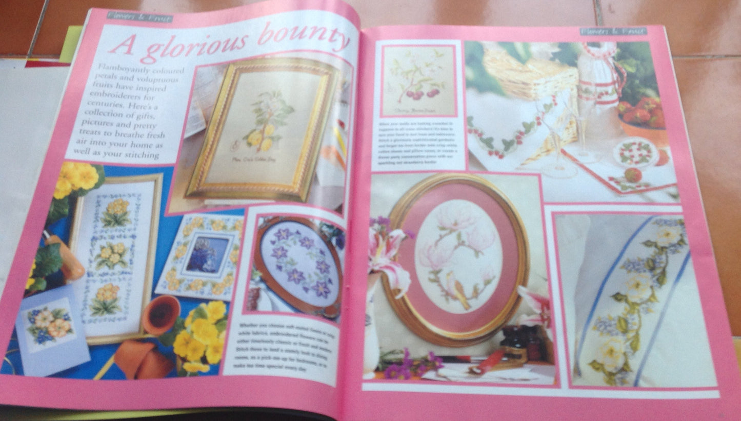 CELEBRATIONS IN CROSS STITCH MAGAZINE INCLUDING P&P TO UK SALE ON 2 ITMES PLUS ACROSS MY SHOP CODE 154