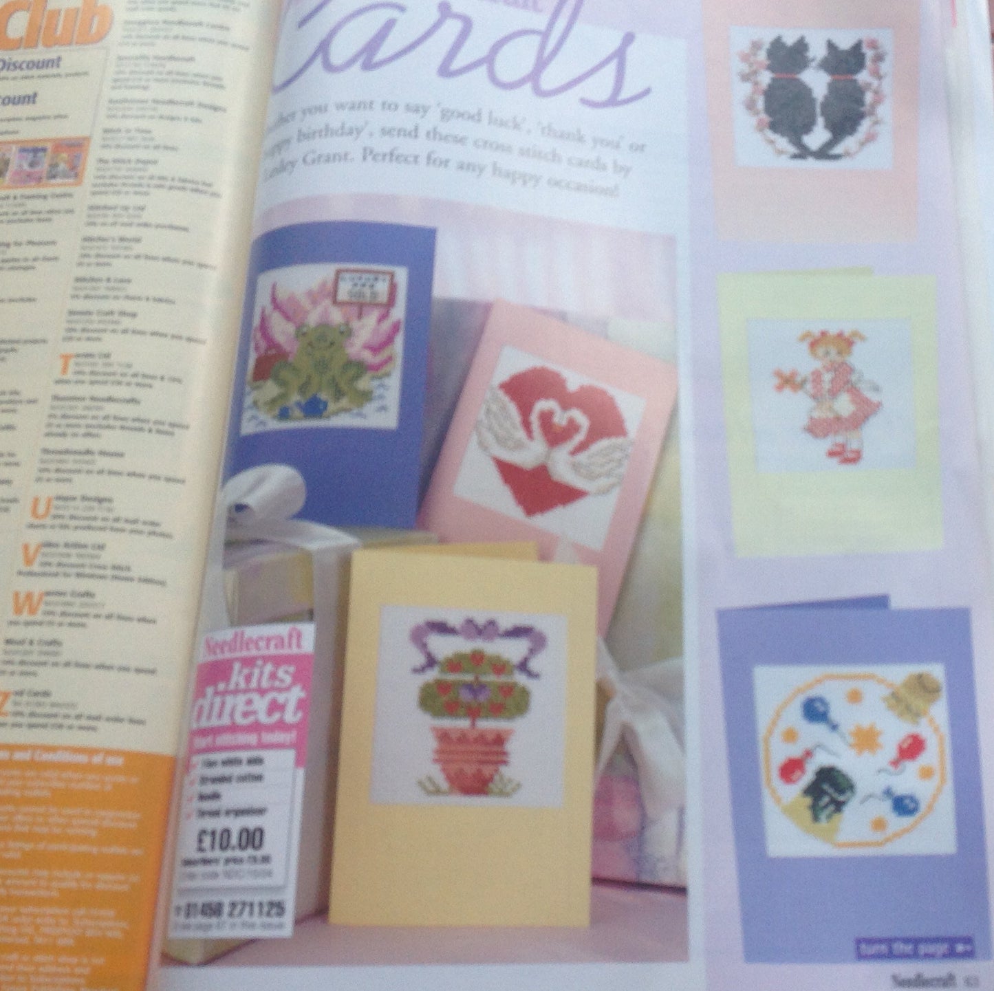 NEEDLE CRAFT MAGAZINES INCLUDING P&P TO UK SALE ON 2 ITEMS PLUS ACROSS MY SHOP CODE 152