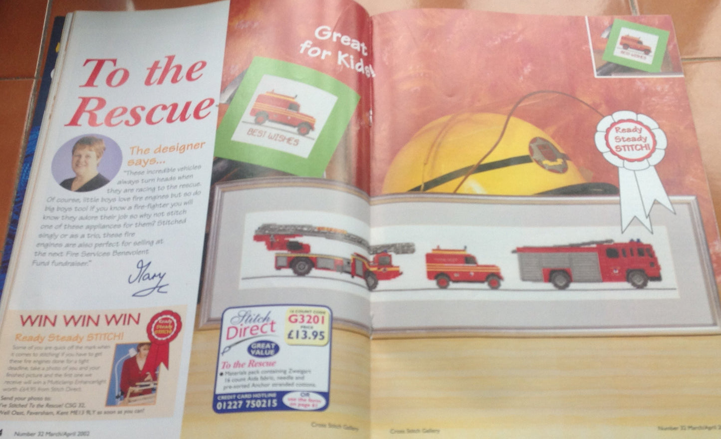 CROSS STITCH GALLERY MAGAZINE INCLUDING P&P TO UK SALE ON 2 ITMES PLUS ACROSS MY SHOP CODE 350.