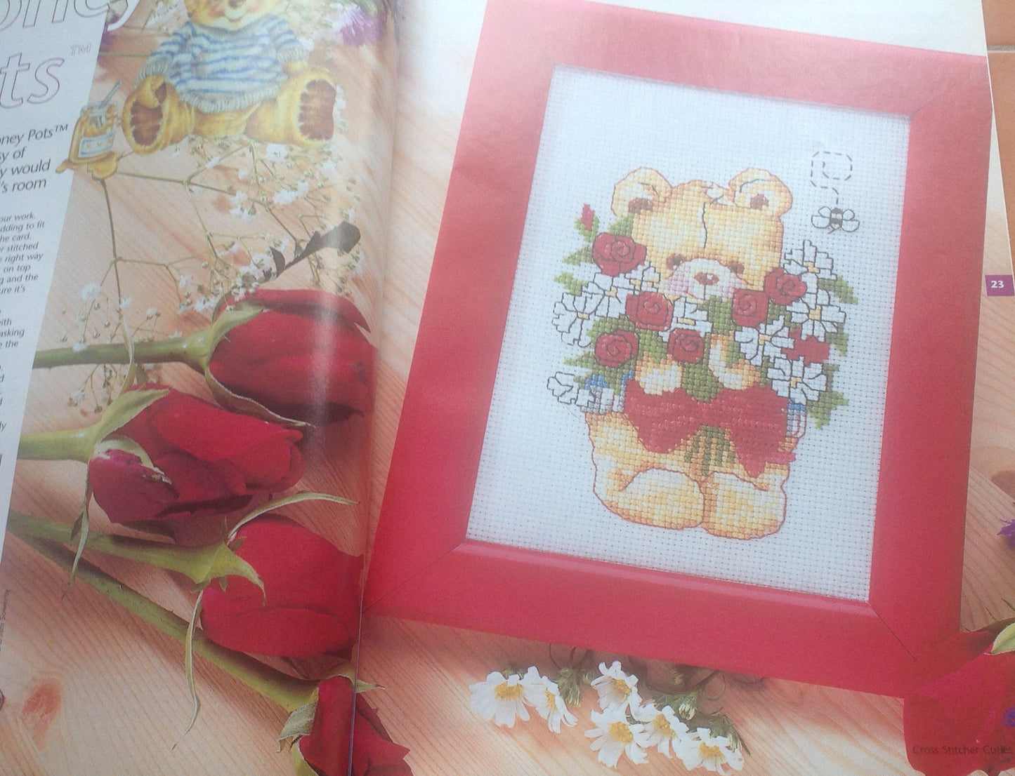 CROSS STITCHER CUTIES INCLUDING P&P TO UK SALE ON 2 ITEMS PLUS ACROSS MY SHOP CODE 16