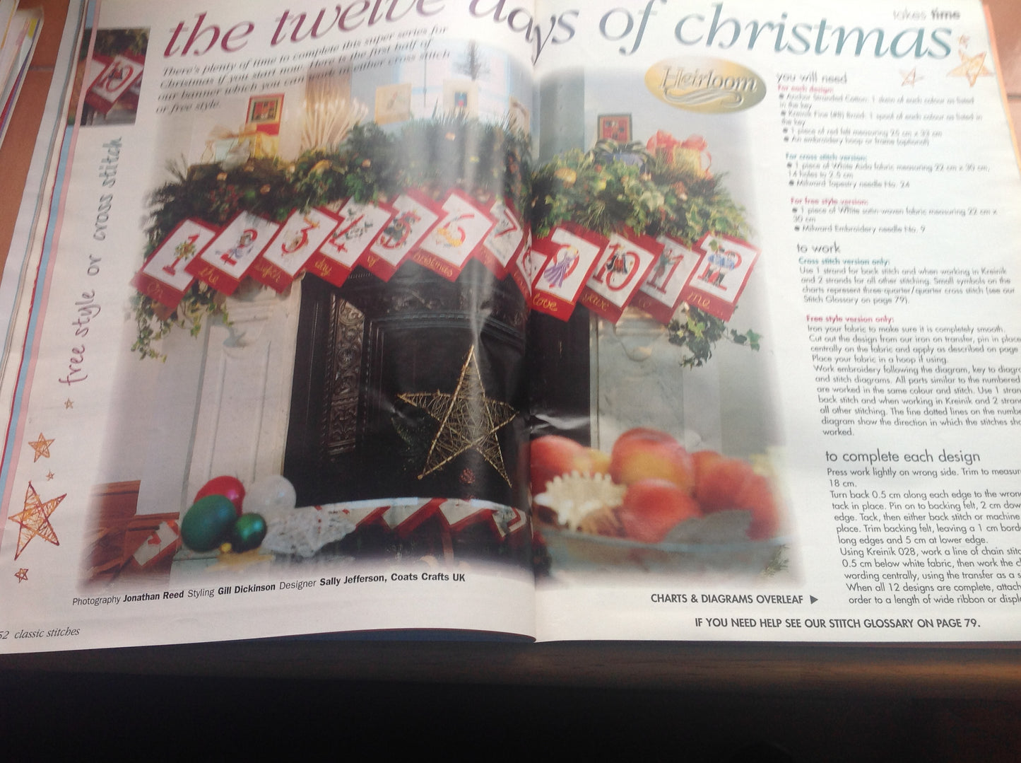 CLASSIC STITCHES 4 FAMILY AND HOME INCLUDING P&P TO UK SALE ON 2 ITEMS PLUS ACROSS MY SHOP CODE 17