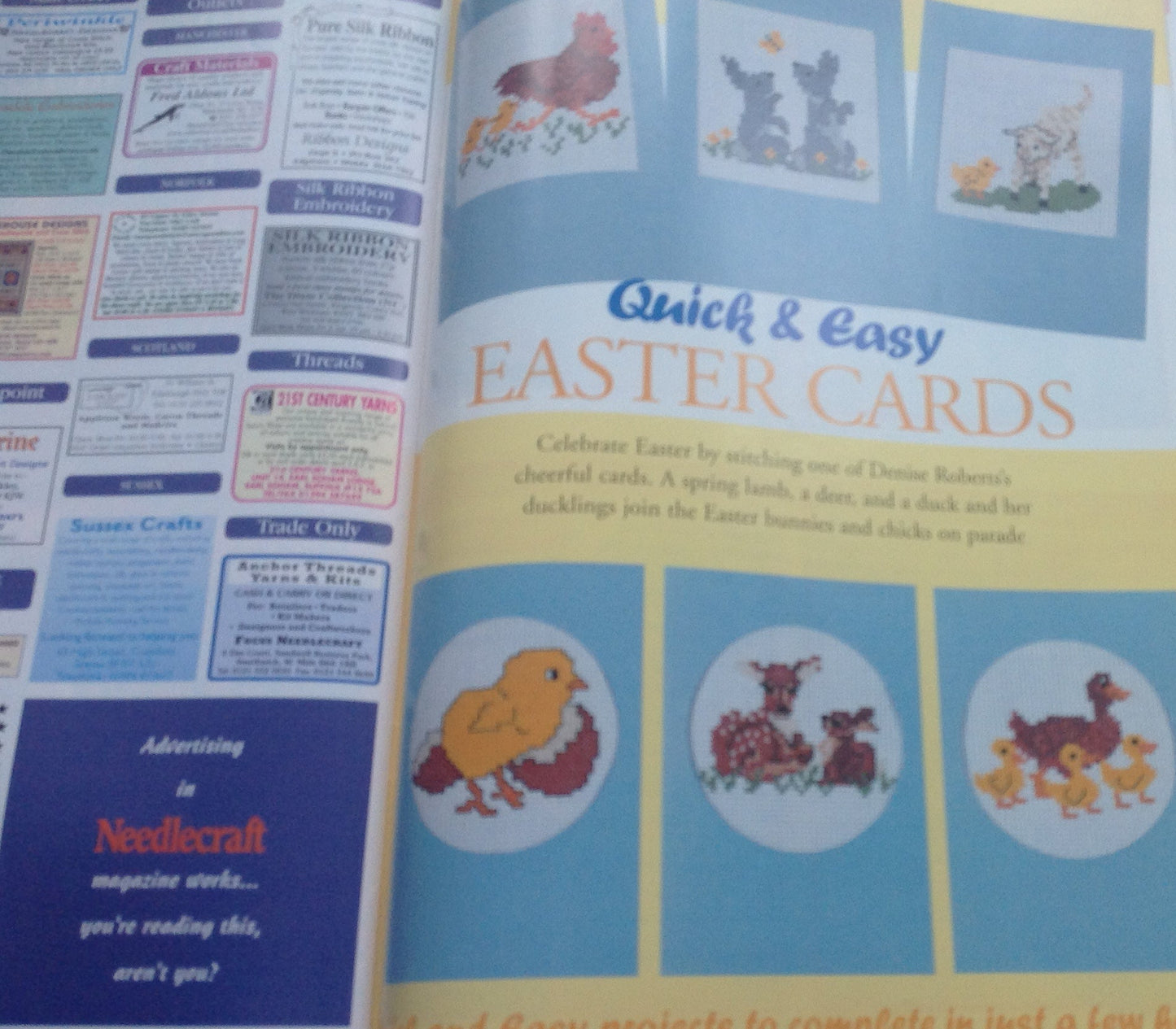 NEEDLE CRAFT MAGAZINES INCLUDING P&P TO UK SALE ON 2 ITEMS PLUS ACROSS MY SHOP CODE 153