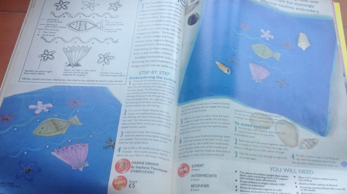 BEAUTIFUL STITCHES LOTS OF IDEAS INCLUDING P&P TO UK SALE ON 2 ITEMS PLUS ACROSS MY SHOP CODE 19