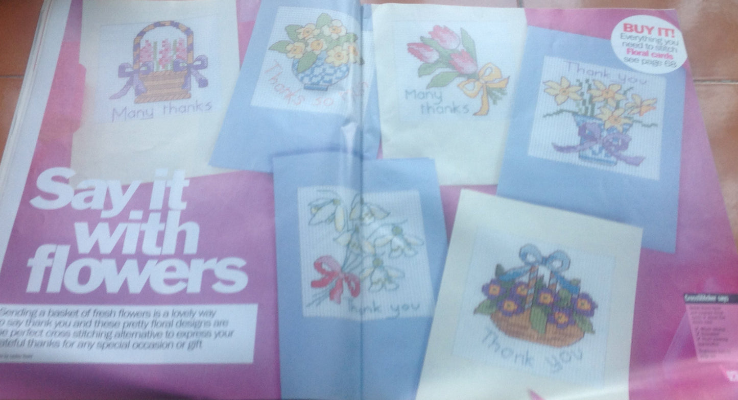 CROSS STITCHER MAGAZINES INCLUDING P&P TO UK SALE ON 2 ITEMS PLUS ACROSS MY SHOP CODE 15