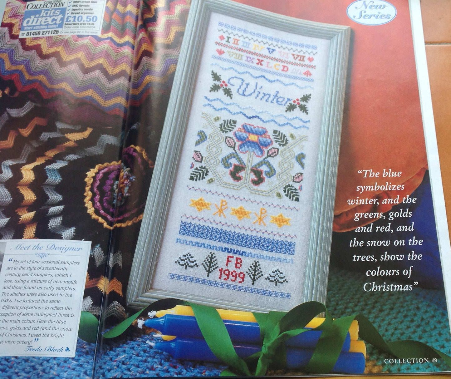 CROSS STITCH COLLECTION MAGAZINE INCLUDING P&P TO UK SALE ON 2 ITMES PLUS ACROSS MY SHOP CODE 251