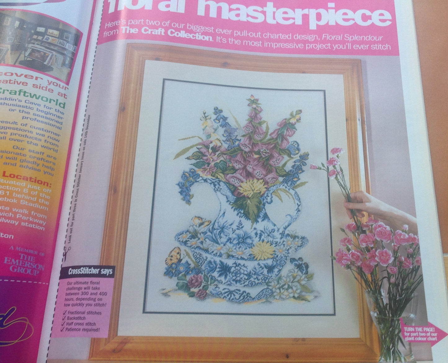 CROSS STITCHER MAGAZINES INCLUDING P&P TO UK SALE ON 2 ITEMS PLUS ACROSS MY SHOP CODE 17