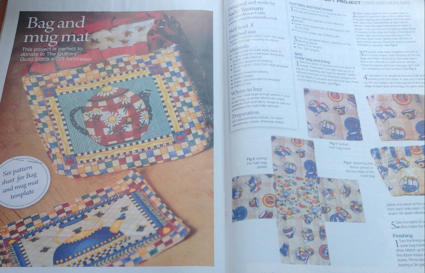POPULAR PATCHWORK MAGAZINE INCLUDING P&P TO UK SALE ON 2 ITEMS PLUS ACROSS MY SHOP CODE 46