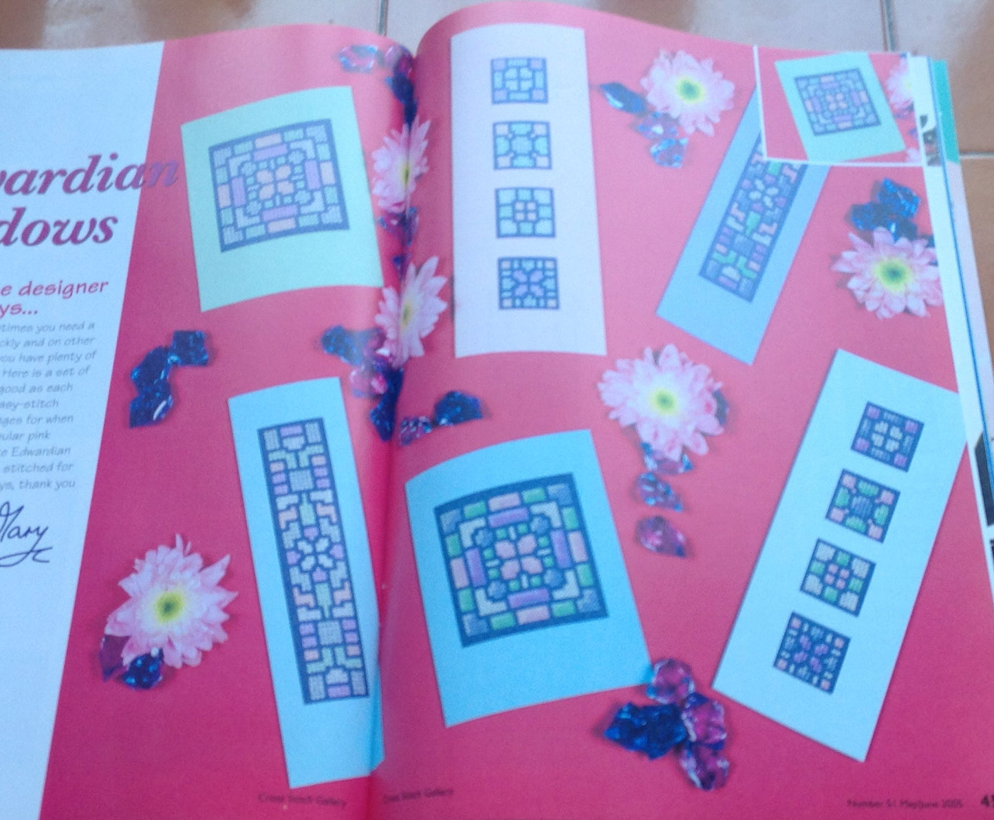 CROSS STITCH GALLERY MAGAZINE INCLUDING P&P TO UK SALE ON 2 ITMES PLUS ACROSS MY SHOP CODE 352.