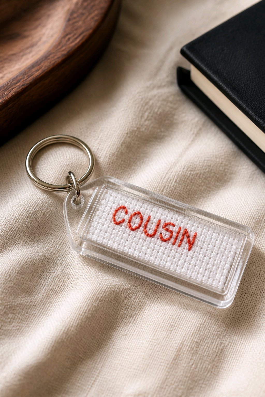 CROSS STITCH LONG KEYRINGS INCLUDING P&P TO UK SALE ON 2 ITEMS + ACROSS MY SHOP CODE 312