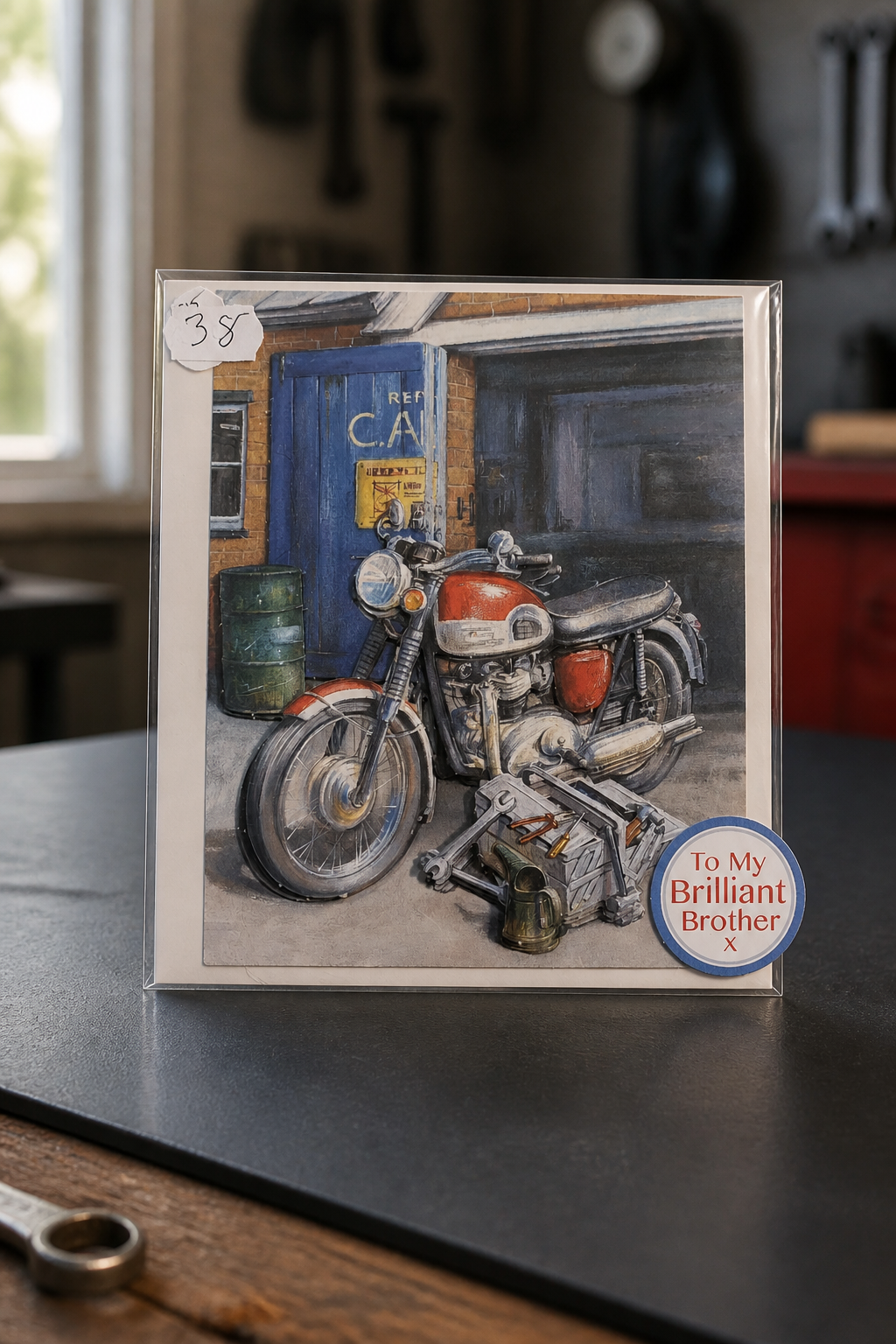 HAND MADE SMALL 3D 6"x 6" CARD INCLUDING POSTAGE TO UK SALE ON 2 ITEMS PLUS ACROSS PAUL'S SHOP TILL YOU DROP CODE 38