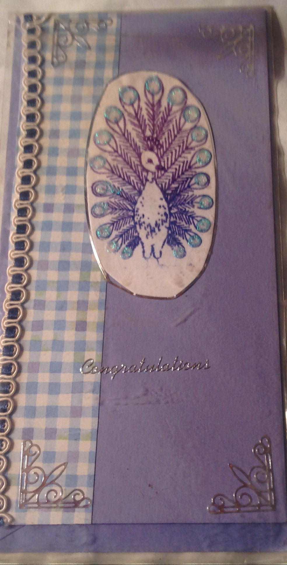 HAND MADE SMALL 8.5" X 4" CARDS INCLUDING P&P TO UK CODE 19