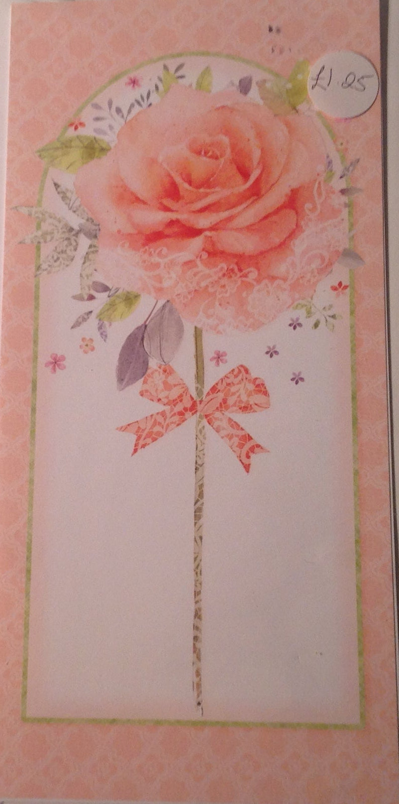 HAND MADE SMALL  8.5" x 4" CARDS INCLUDING P&P TO UK CODE 32