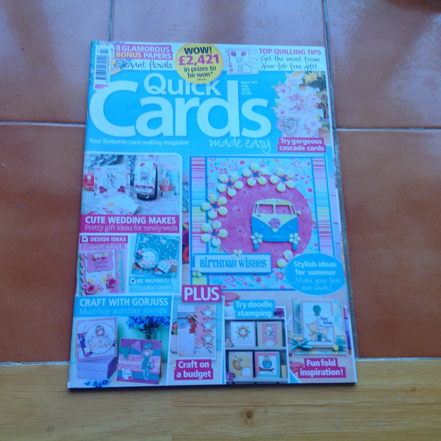 CARD & PAPER MAKING INCLUDING P&P TO UK  CODE 550