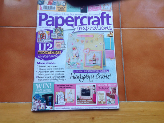 CARD & PAPER MAKING INCLUDING P&P TO UK  CODE 501