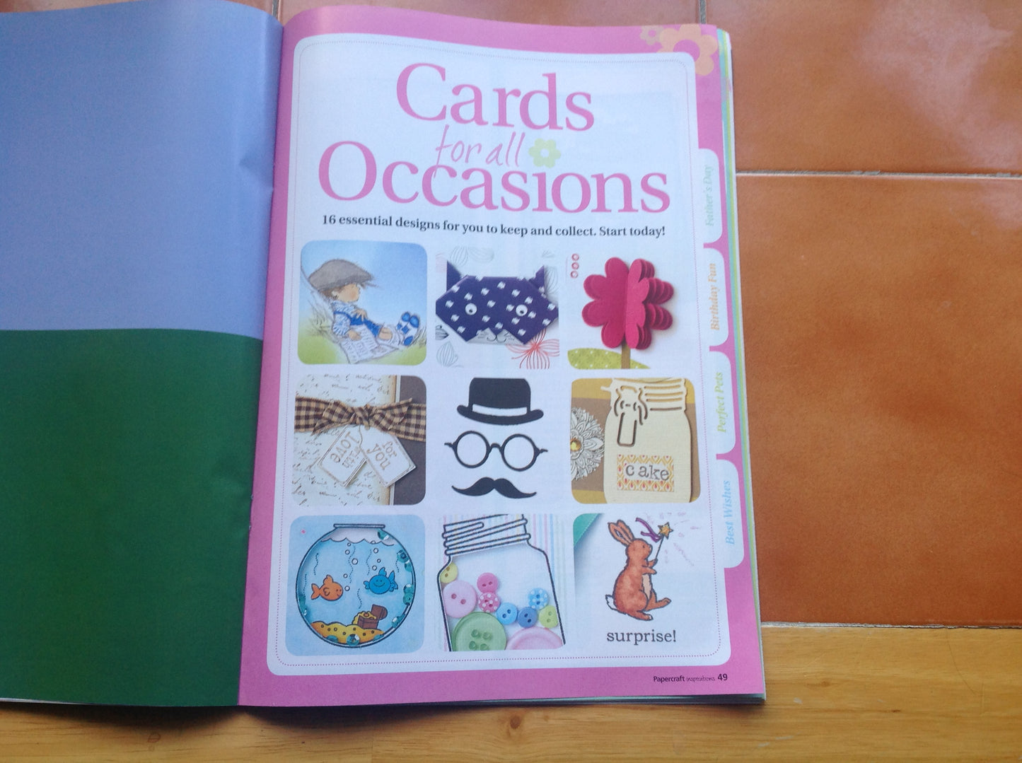 CARD & PAPER MAKING INCLUDING P&P TO UK  CODE 501