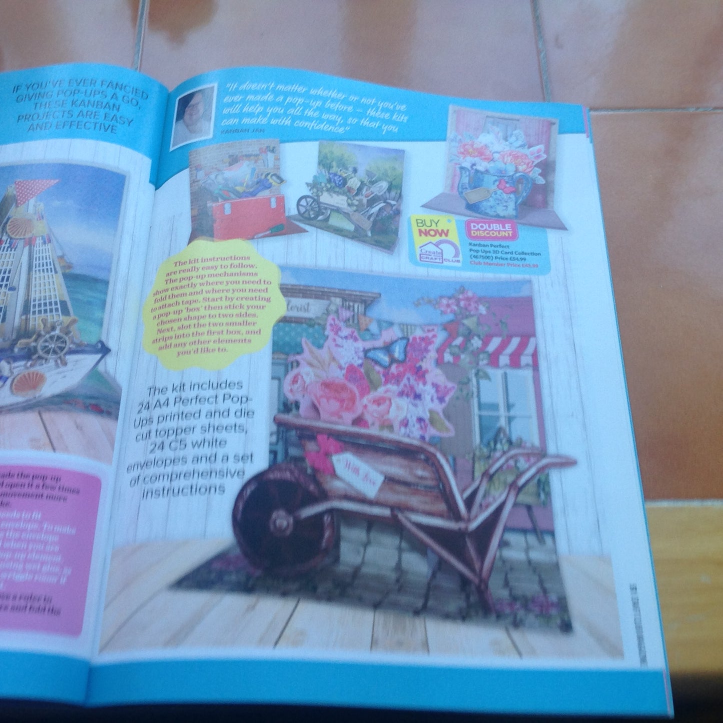 ART AND CRAFT MAGAZINES INCLUDING P&P TO UK  CODE 73