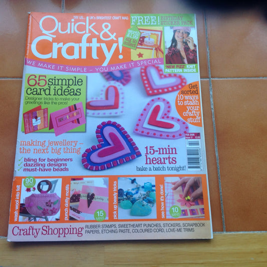 ART AND CRAFT MAGAZINES INCLUDING P&P TO UK  CODE 36