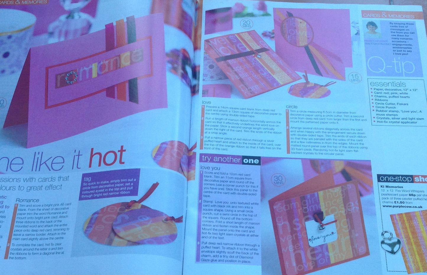 QUICK & CRAFTY MAGAZINE INCLUDING P&P TO UK SALE ON 2 ITEMS PLUS ACROSS MY SHOP  CODE 36