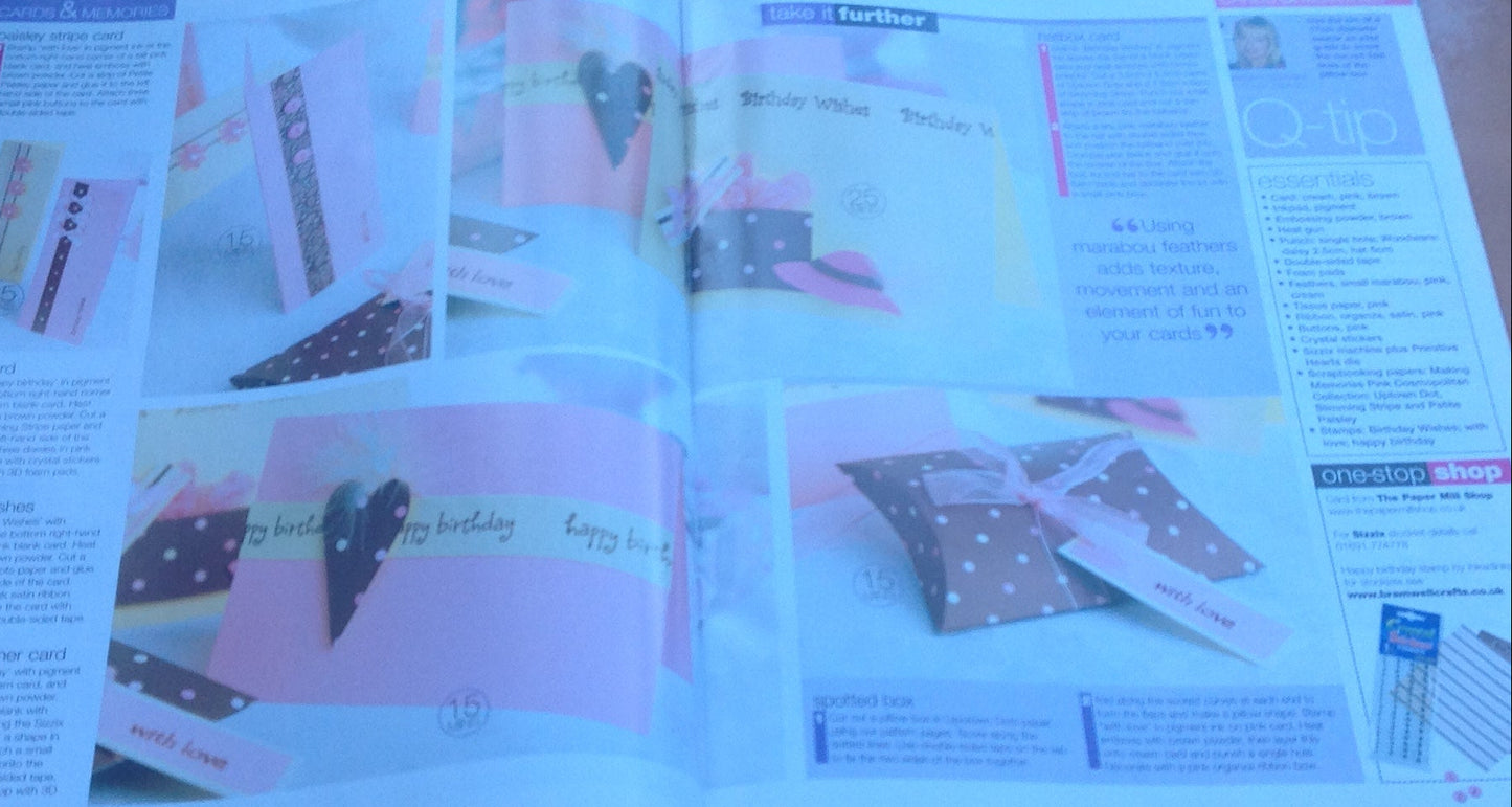 QUICK & CRAFTY MAGAZINE INCLUDING P&P TO UK SALE ON 2 ITEMS PLUS ACROSS MY SHOP  CODE 36