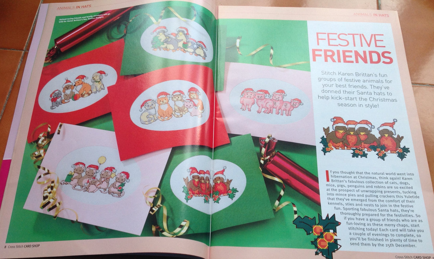 CROSS STITCH CARD SHOP INCLUDING P&P TO UK SALE ON 2 ITMES PLUS ACROSS MY SHOP CODE 3