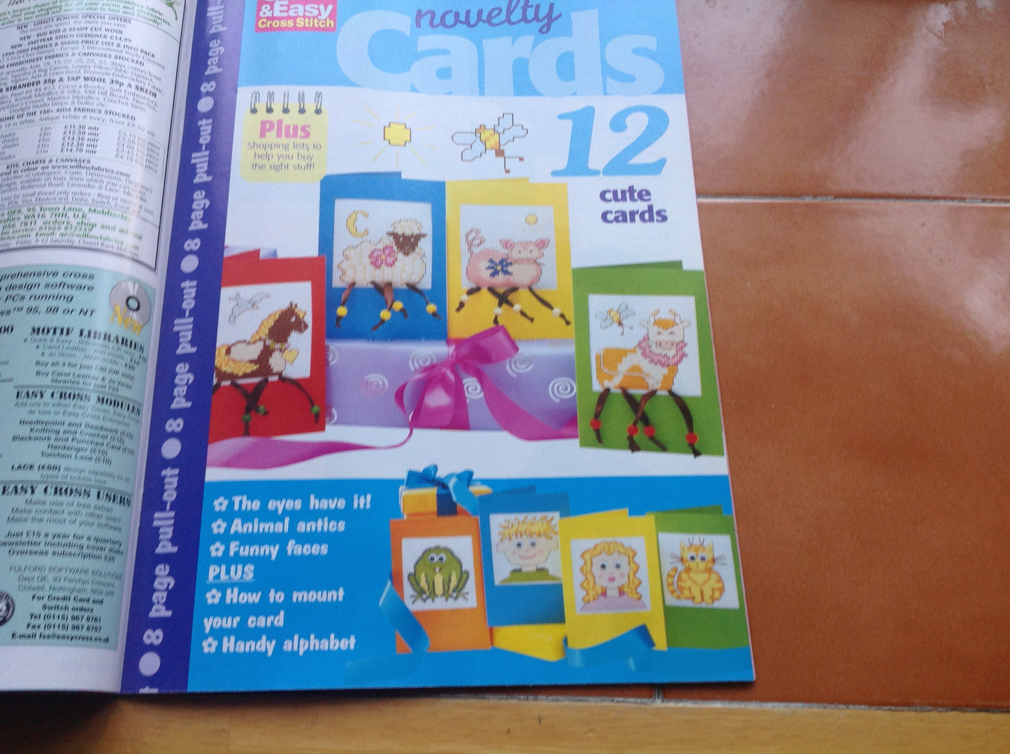 CROSS STITCH MAGAZINE INCLUDING P&P TO UK CODE 51