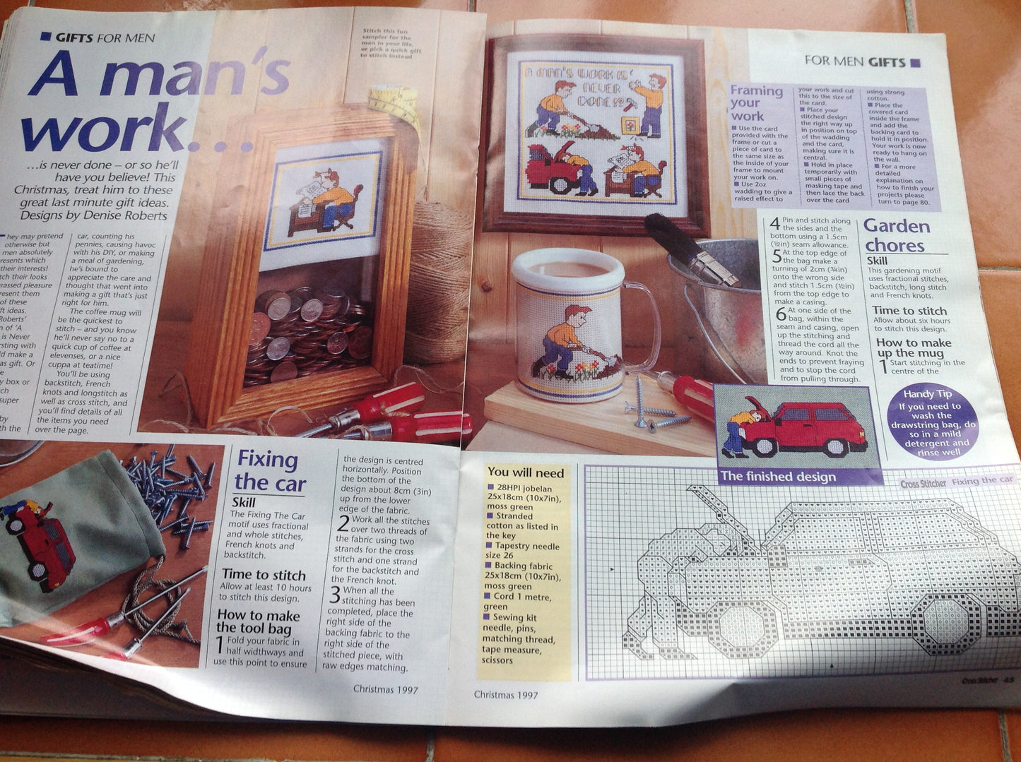 CROSS STITCH MAGAZINE INCLUDING P&P TO UK CODE 9