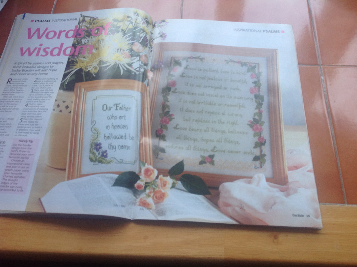 CROSS STITCH MAGAZINE INCLUDING P&P TO UK CODE 11