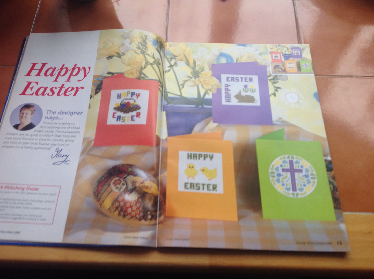 CROSS STITCH MAGAZINE INCLUDING P&P TO UK CODE 350